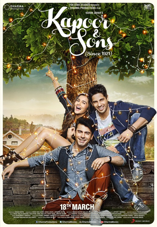 Kapoor and Sons Movie Poster