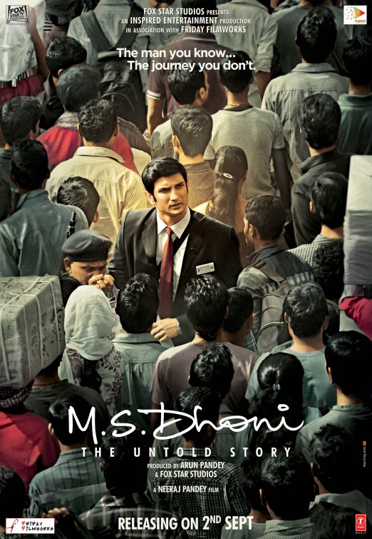 M.S. Dhoni: The Untold Story Movie Poster