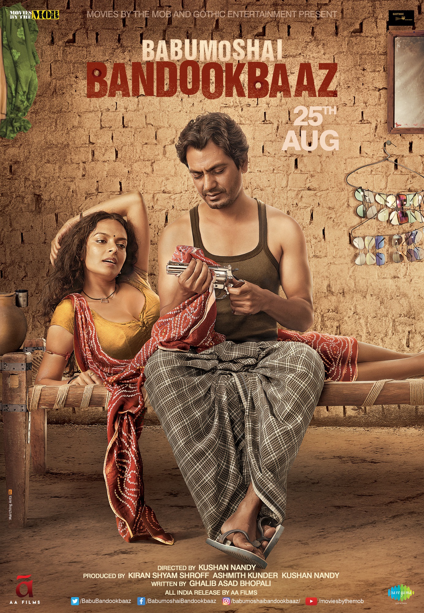 Mega Sized Movie Poster Image for Babumoshai Bandookbaaz (#3 of 6)