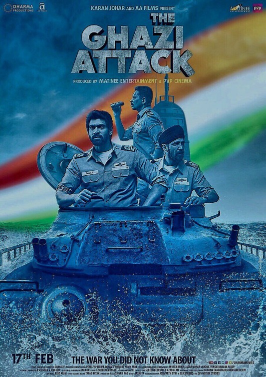 The Ghazi Attack Movie Poster