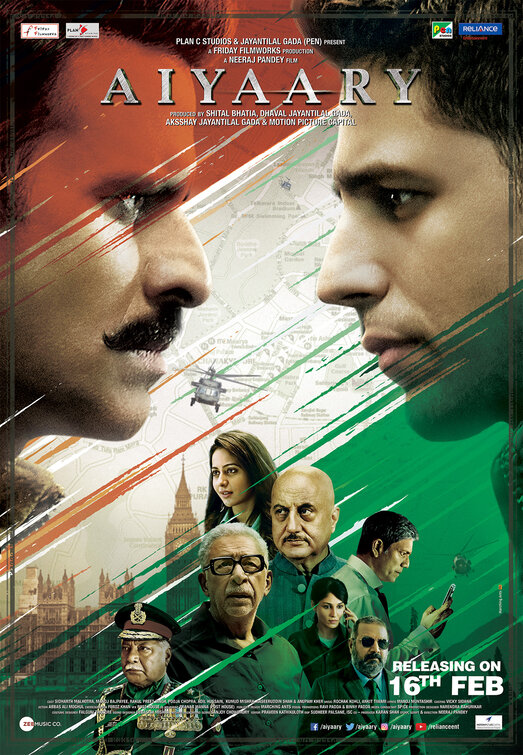 Aiyaary Movie Poster