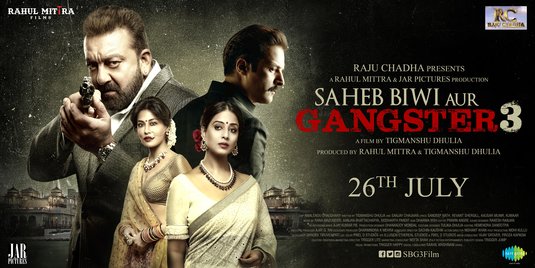 Saheb Biwi Aur Gangster 3 Movie Poster