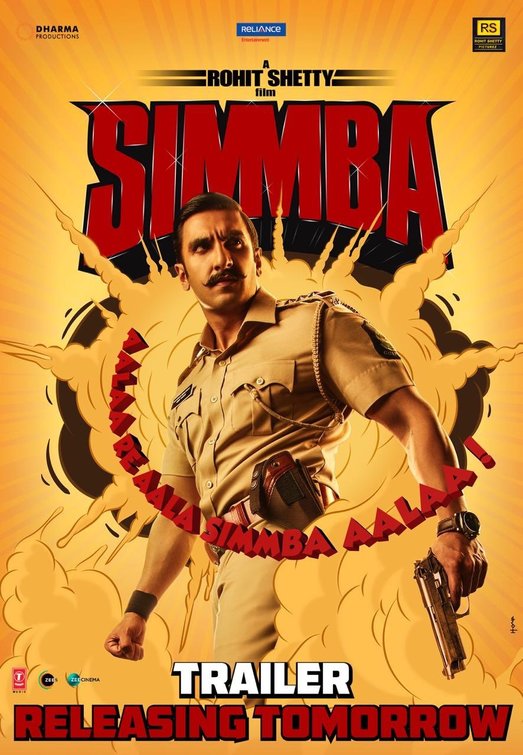 Simmba Movie Poster