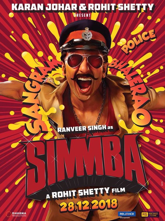 Simmba Movie Poster