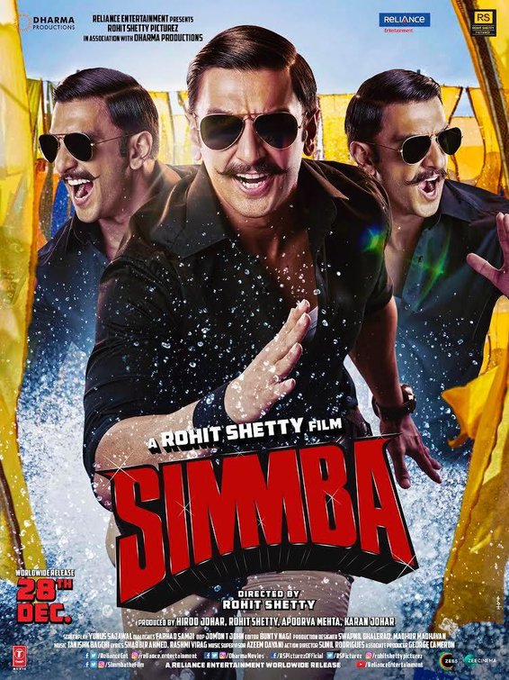 Simmba Movie Poster