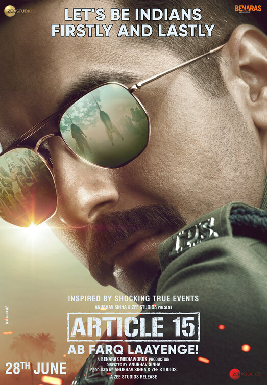 Article 15 Movie Poster