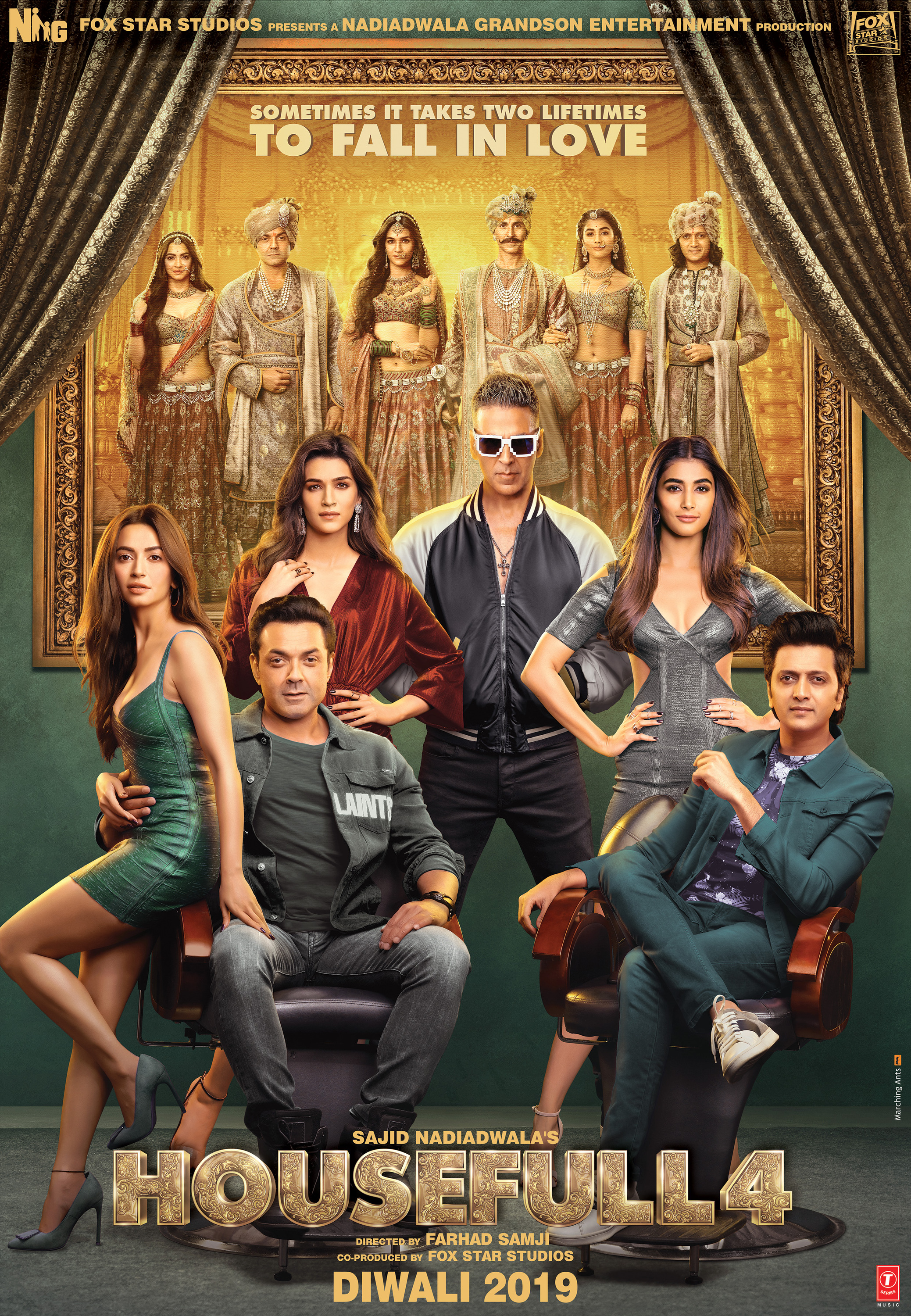 Mega Sized Movie Poster Image for Housefull 4 (#1 of 14)