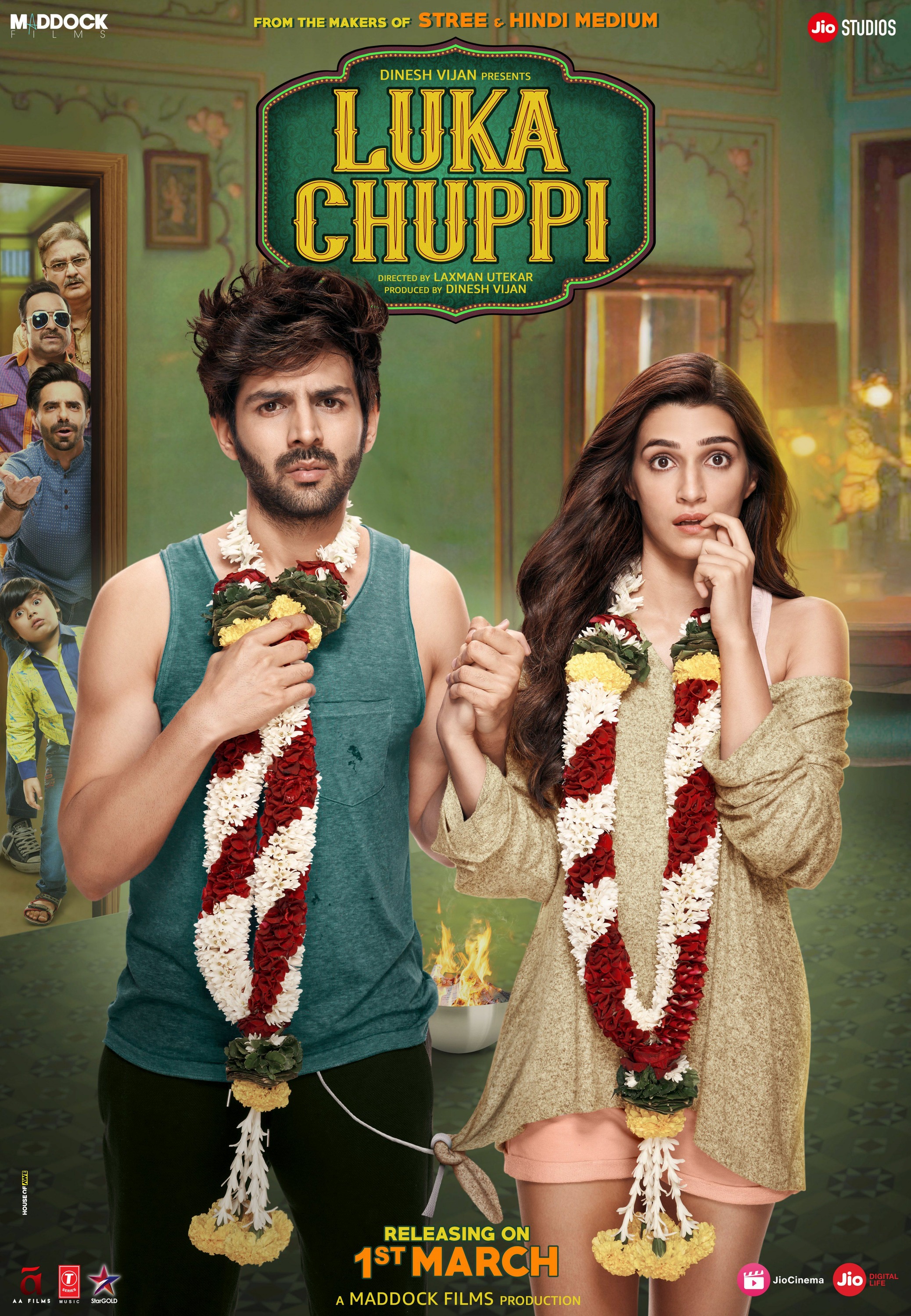 Mega Sized Movie Poster Image for Luka Chuppi 