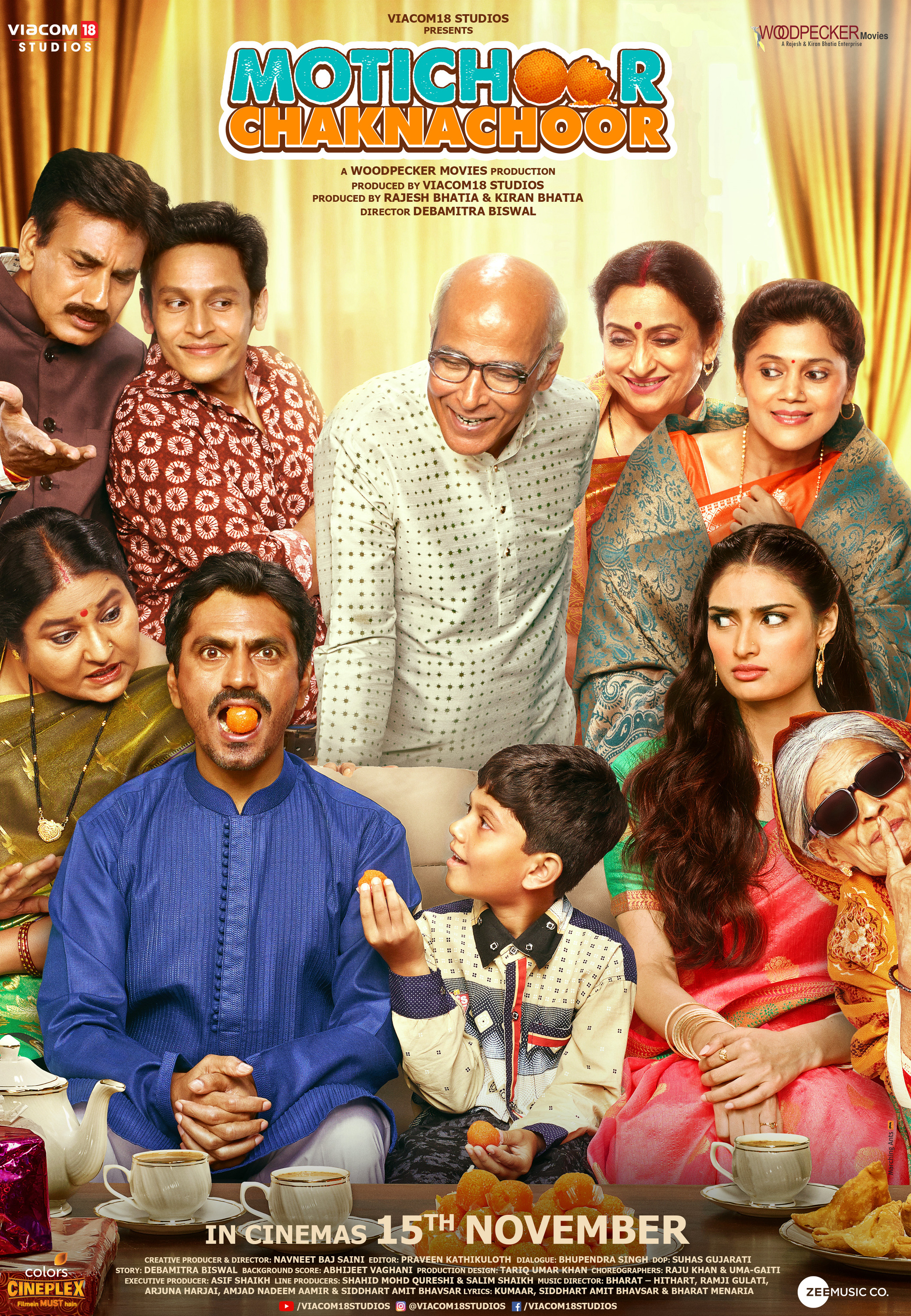 Mega Sized Movie Poster Image for Motichoor Chaknachoor (#3 of 4)