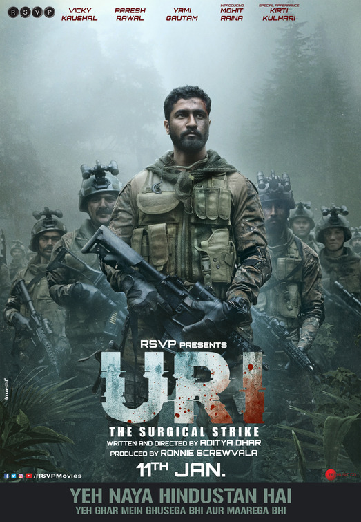 Uri: The Surgical Strike Movie Poster