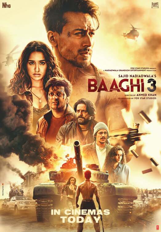 Baaghi 3 Movie Poster