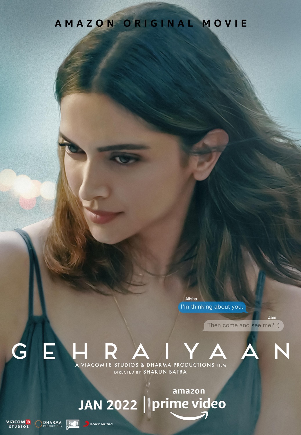 Extra Large Movie Poster Image for Gehraiyaan (#17 of 18)