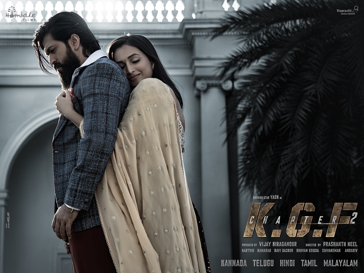 Extra Large Movie Poster Image for K.G.F: Chapter 2 (#8 of 11)