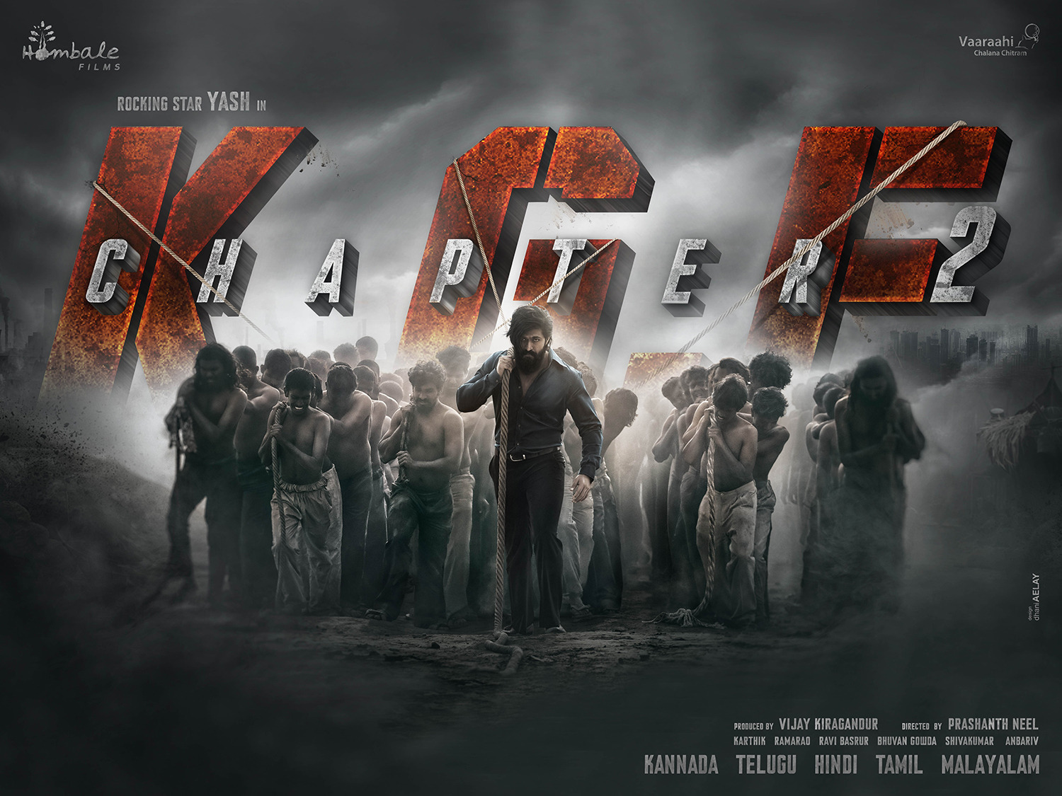 Extra Large Movie Poster Image for K.G.F: Chapter 2 (#9 of 11)