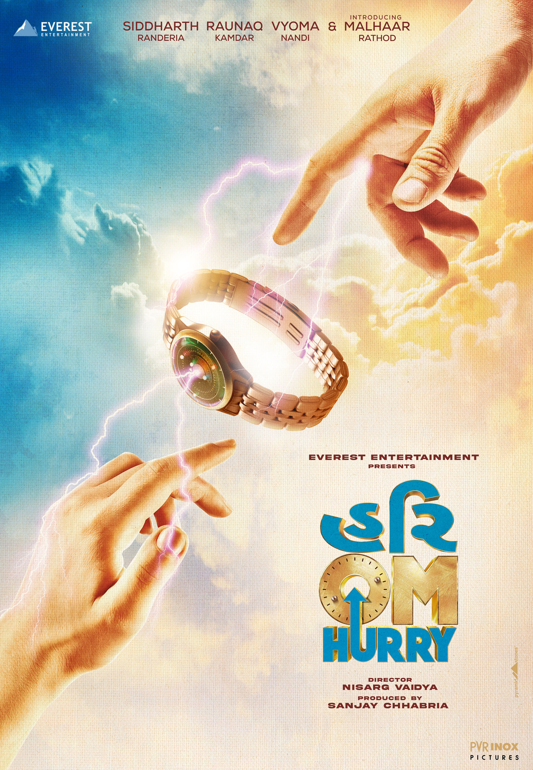 Extra Large Movie Poster Image for Hurry Om Hurry (#1 of 3)