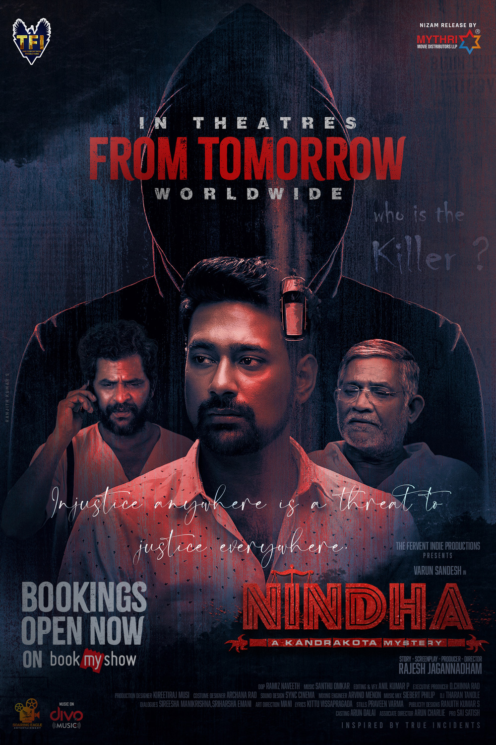 Extra Large Movie Poster Image for Nindha (#10 of 13)