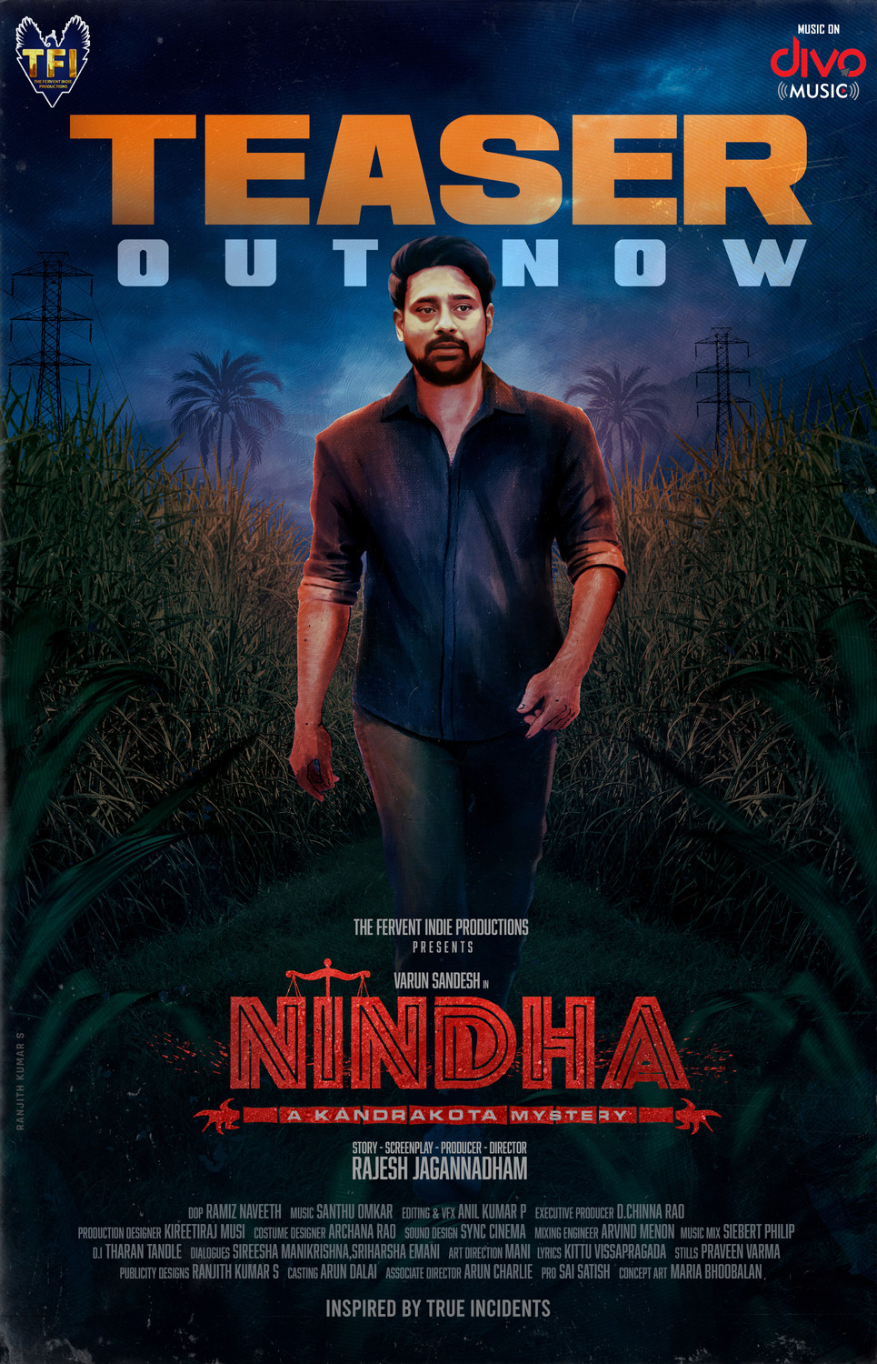 Extra Large Movie Poster Image for Nindha (#11 of 13)