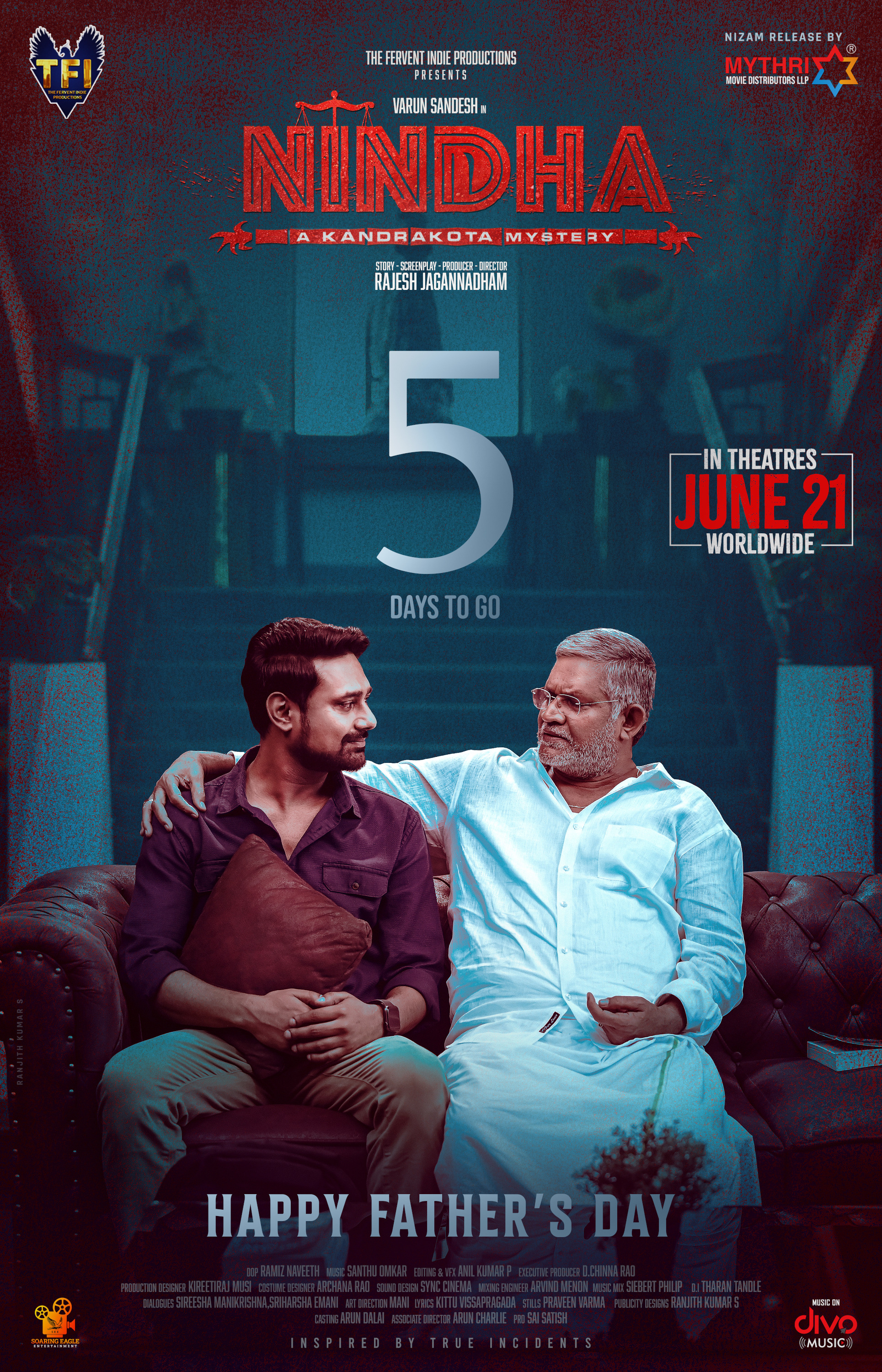 Mega Sized Movie Poster Image for Nindha (#8 of 13)