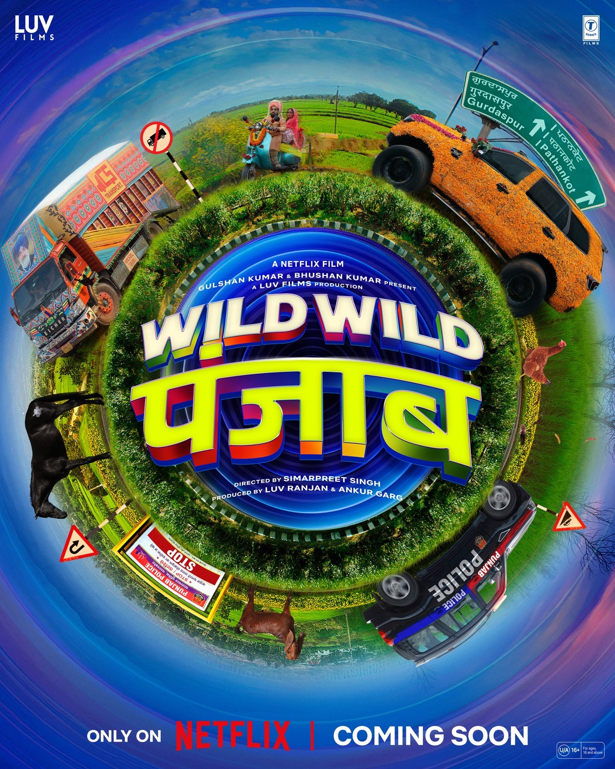 Extra Large Movie Poster Image for Wild Wild Punjab (#2 of 2)