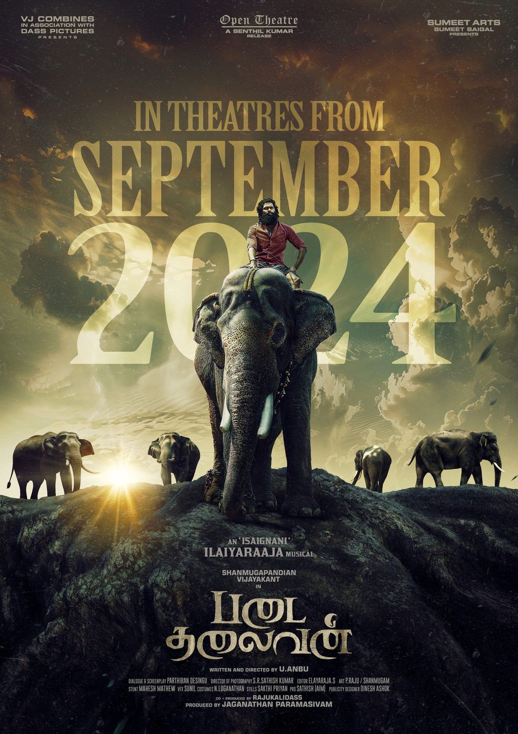 Extra Large Movie Poster Image for Padai Thalaivan 