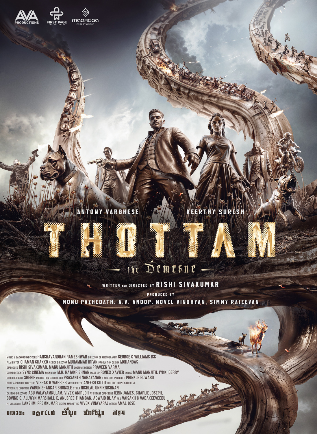 Extra Large Movie Poster Image for Thottam 