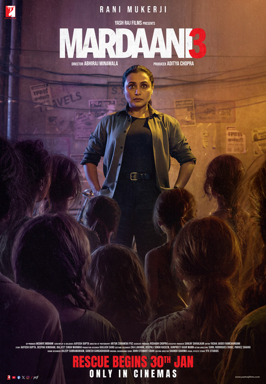 Mardaani 3 Movie Poster