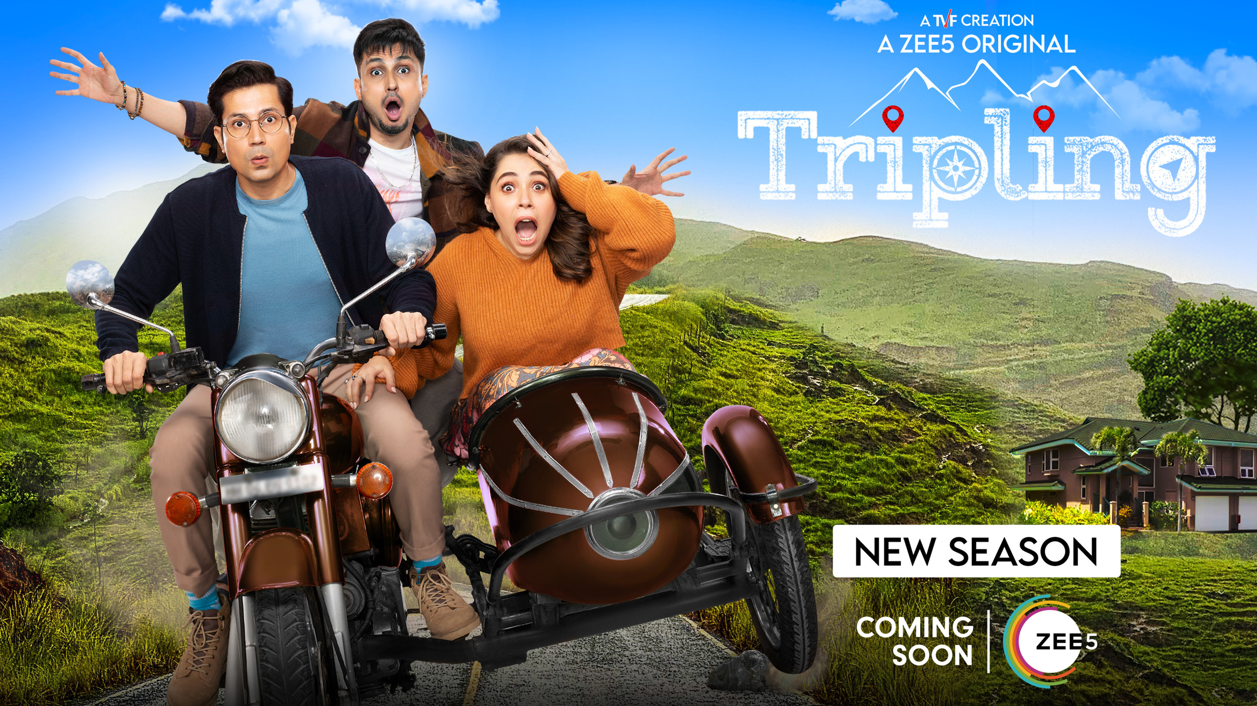 Mega Sized TV Poster Image for TVF Tripling (#4 of 6)