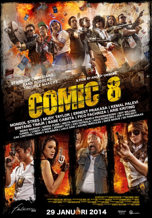 Comic 8 Movie Poster