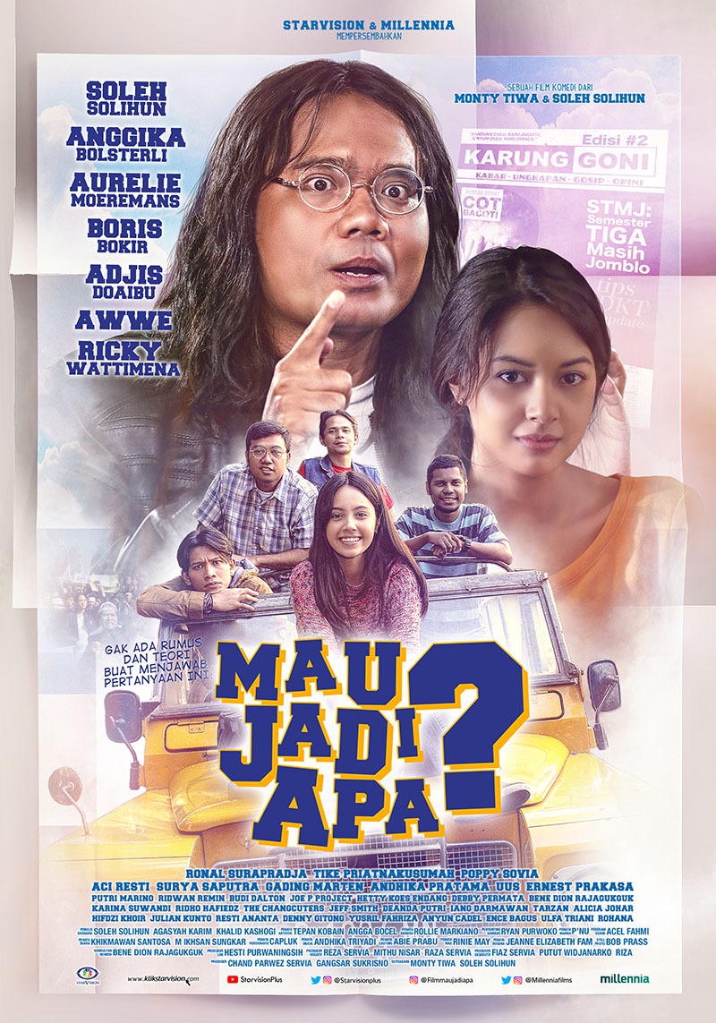 Extra Large Movie Poster Image for Mau Jadi Apa? 