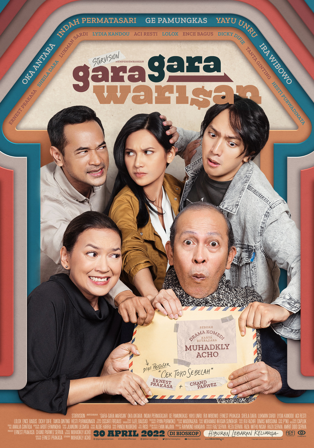 Extra Large Movie Poster Image for Gara-Gara Warisan (#2 of 3)