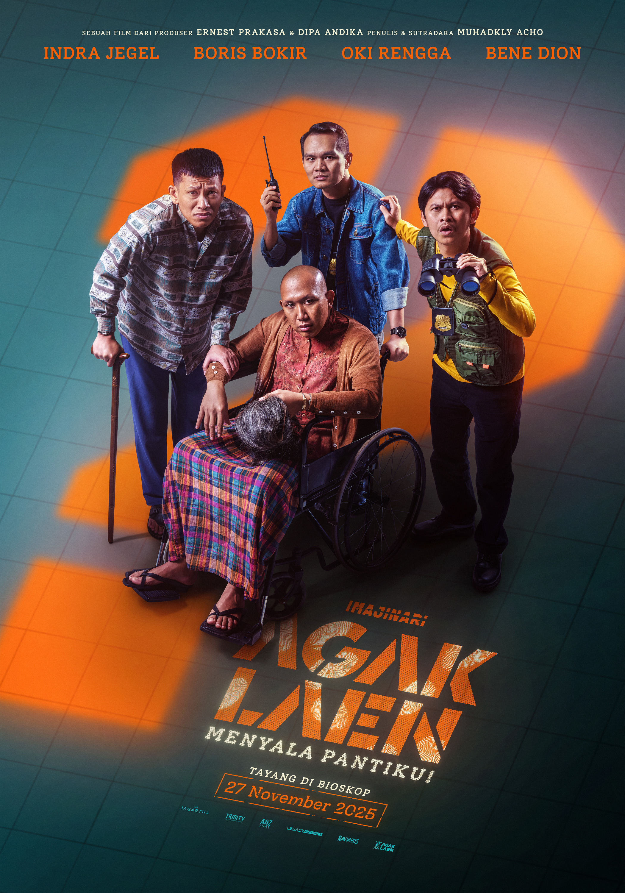 Mega Sized Movie Poster Image for Agak Laen: Menyala Pantiku! (#2 of 2)