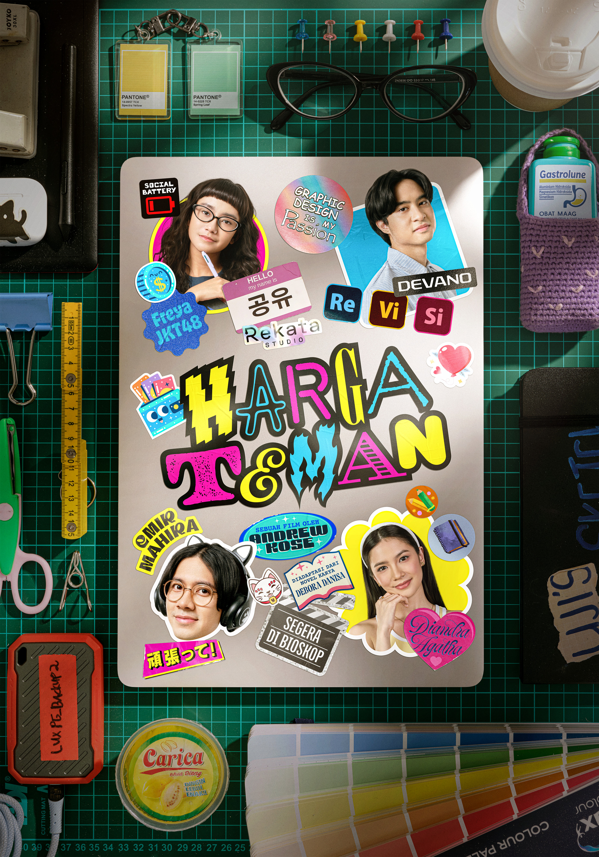 Mega Sized Movie Poster Image for Harga Teman 