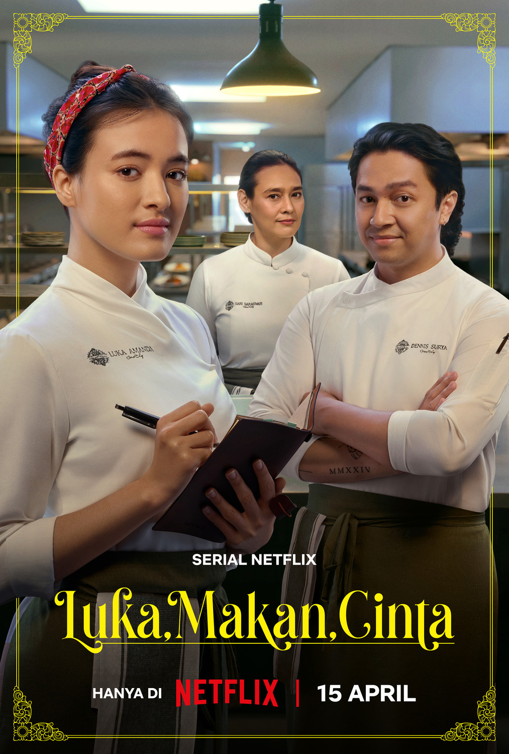 Extra Large TV Poster Image for Luka, Makan, Cinta 