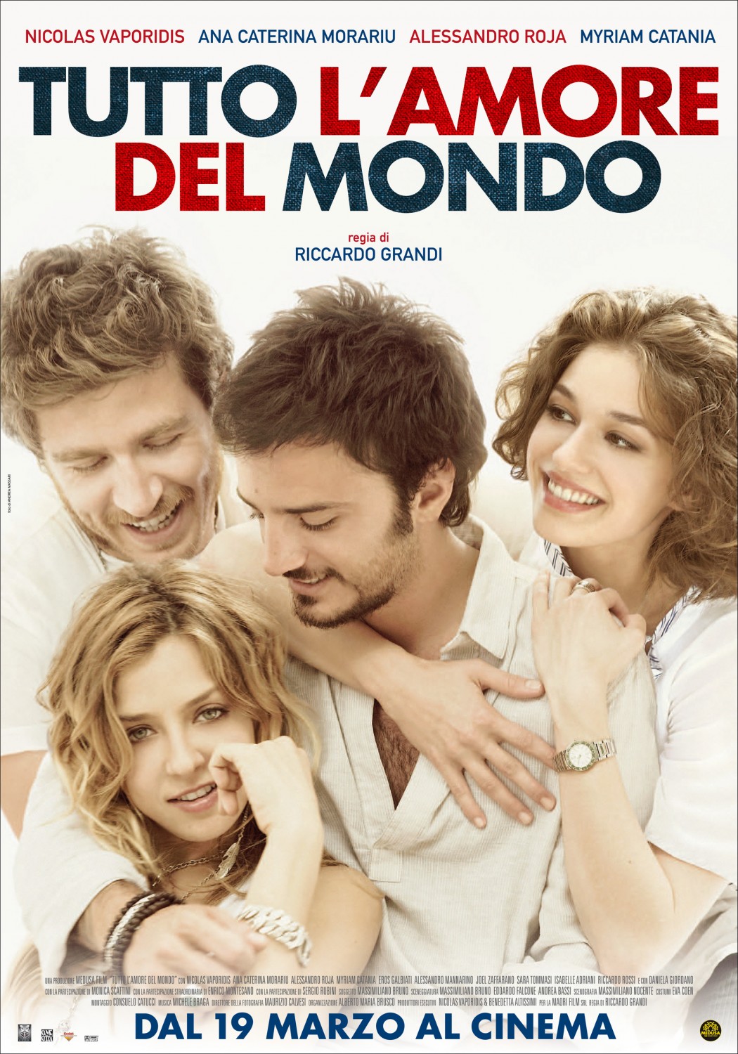 Extra Large Movie Poster Image for Tutto l'amore del mondo 