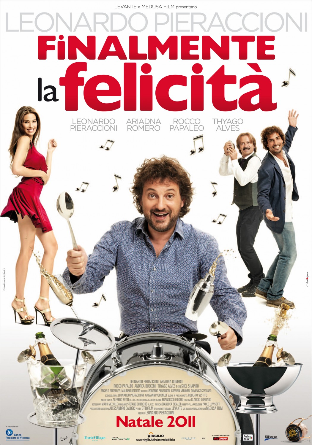 Extra Large Movie Poster Image for Finalmente la felicità 