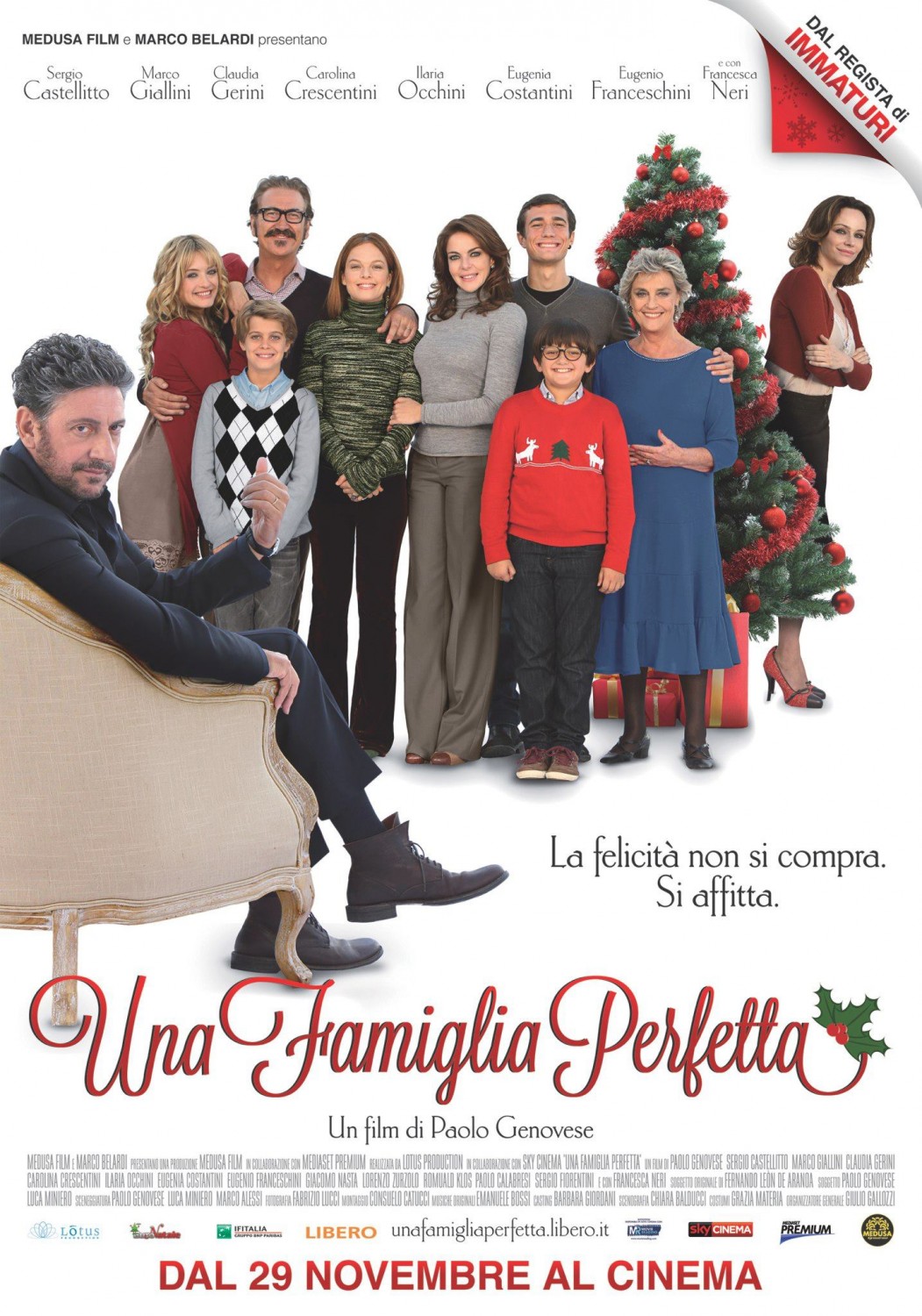 Extra Large Movie Poster Image for Una famiglia perfetta 