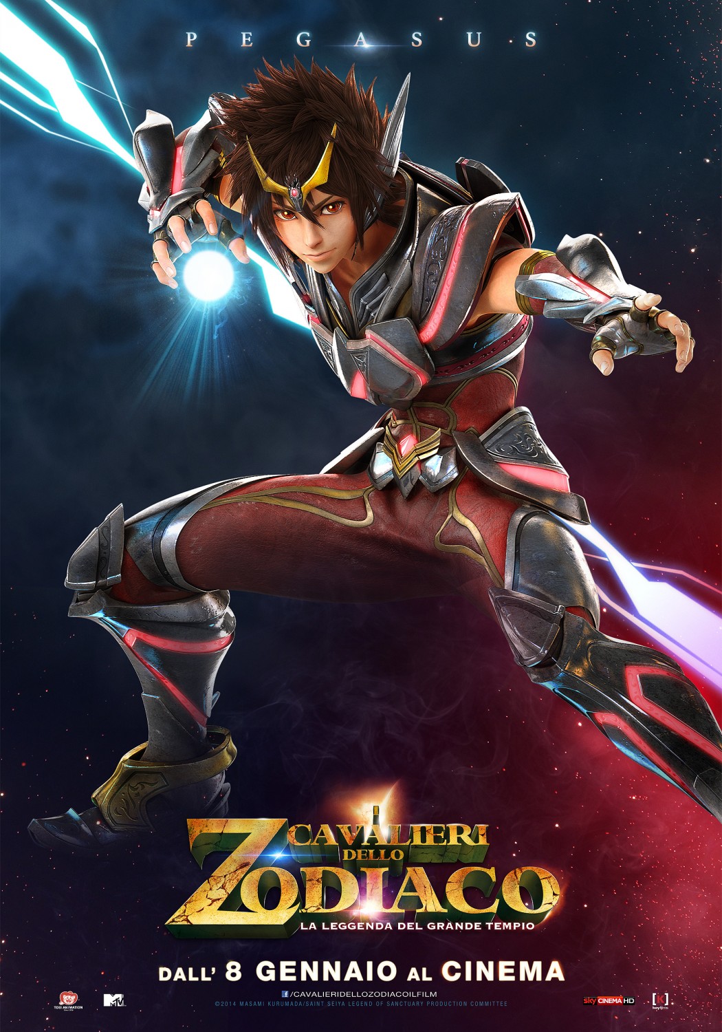 Extra Large Movie Poster Image for I Cavalieri dello Zodiaco - La leggenda del Grande Tempio (#3 of 9)