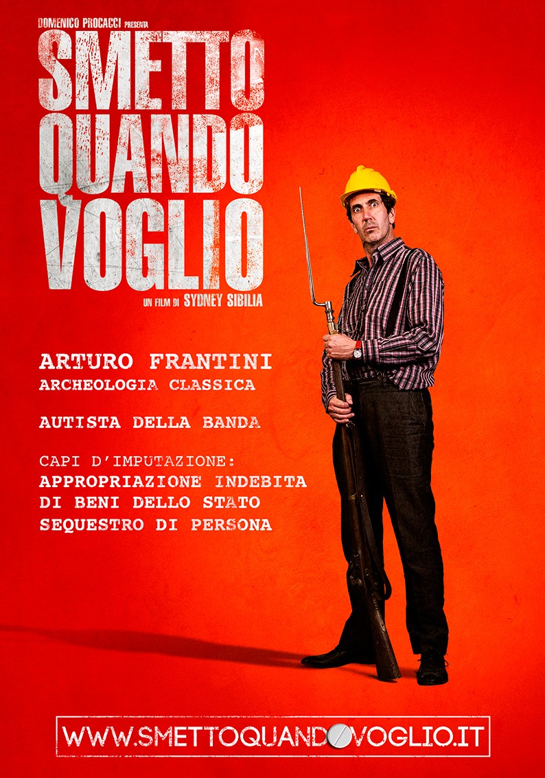 Extra Large Movie Poster Image for Smetto quando voglio (#5 of 13)