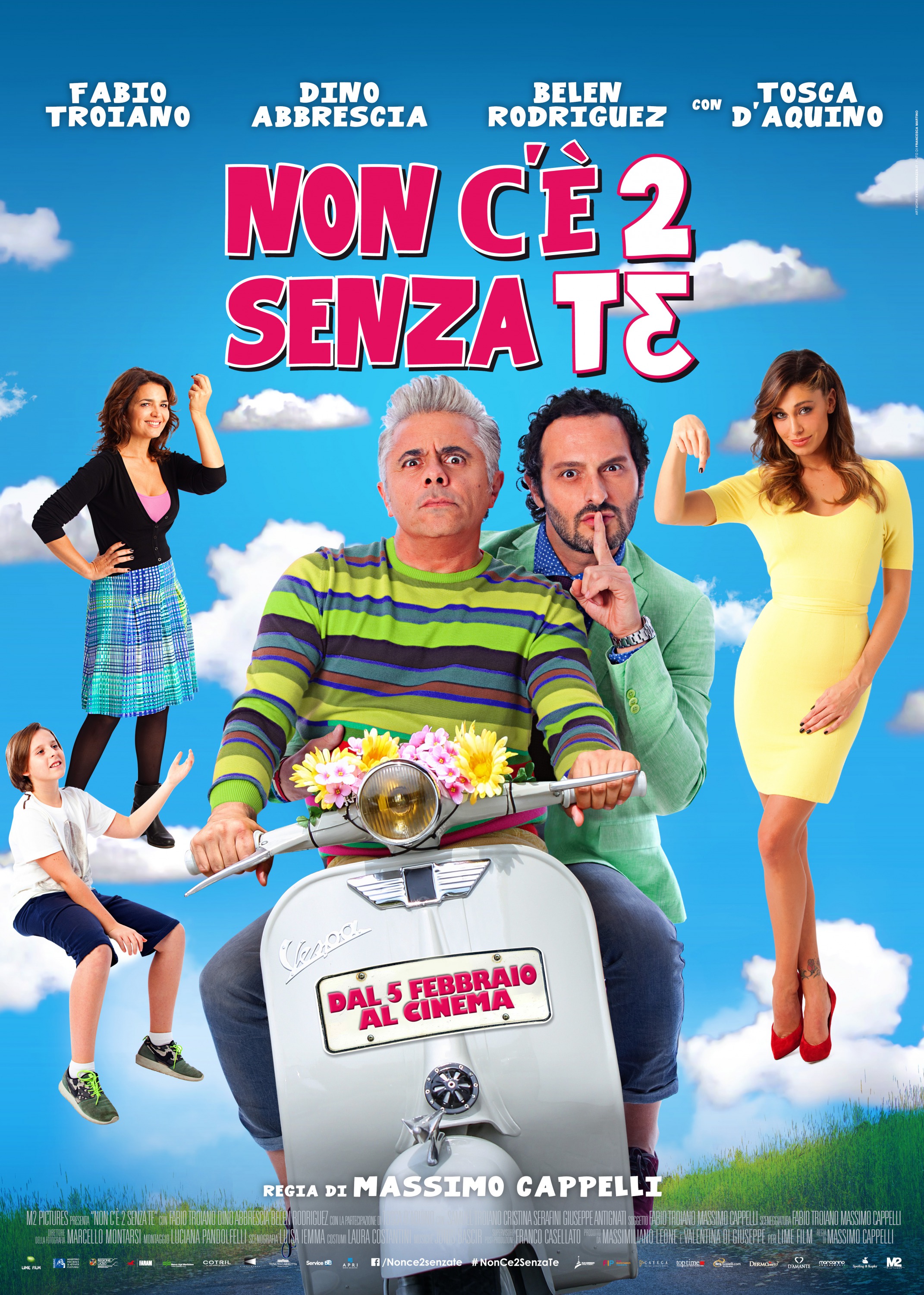 Mega Sized Movie Poster Image for Non c'è 2 senza te 