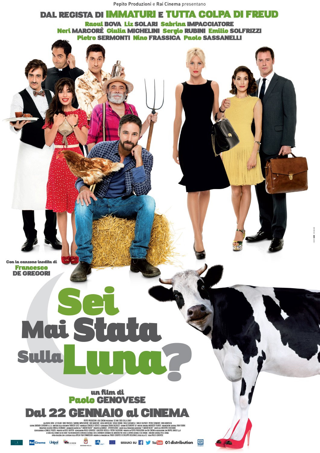 Extra Large Movie Poster Image for Sei mai stata sulla luna? 