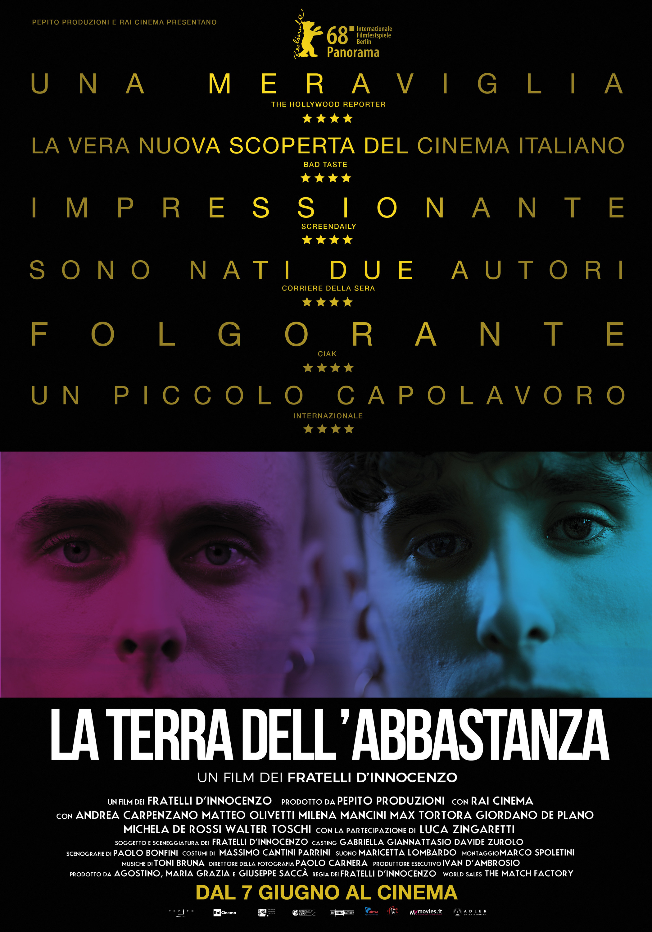 Mega Sized Movie Poster Image for La terra dell'abbastanza 