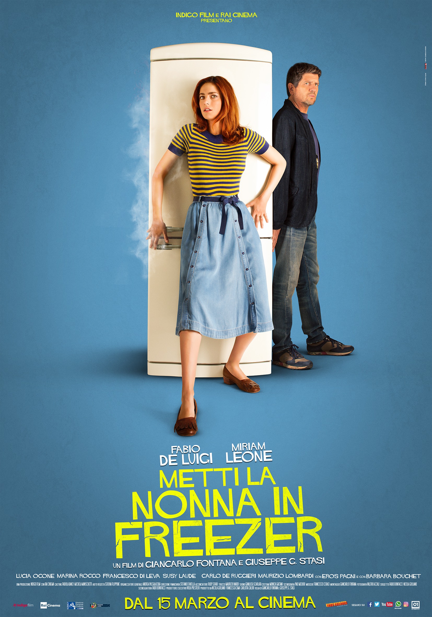 Mega Sized Movie Poster Image for Metti la nonna in freezer (#2 of 2)