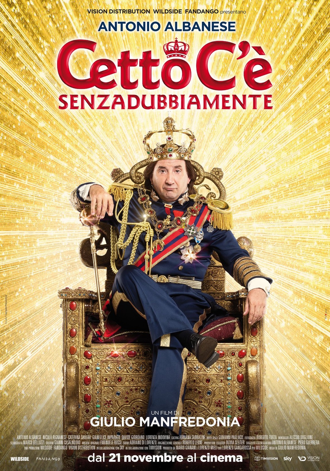 Extra Large Movie Poster Image for Cetto c'è senzadubbiamente 