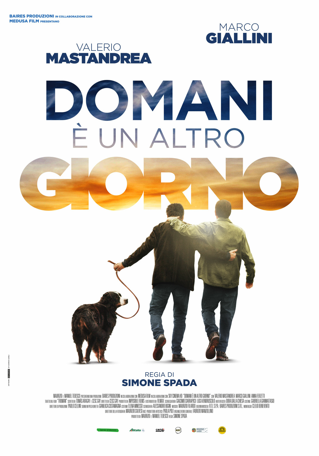 Extra Large Movie Poster Image for Domani è un altro giorno 