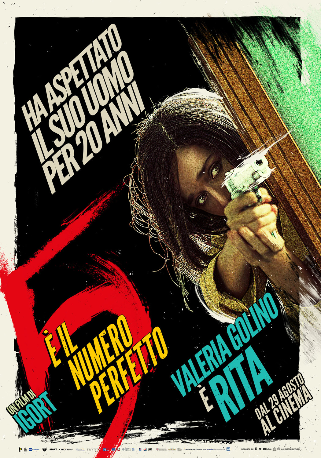 Extra Large Movie Poster Image for 5 è il numero perfetto (#5 of 6)