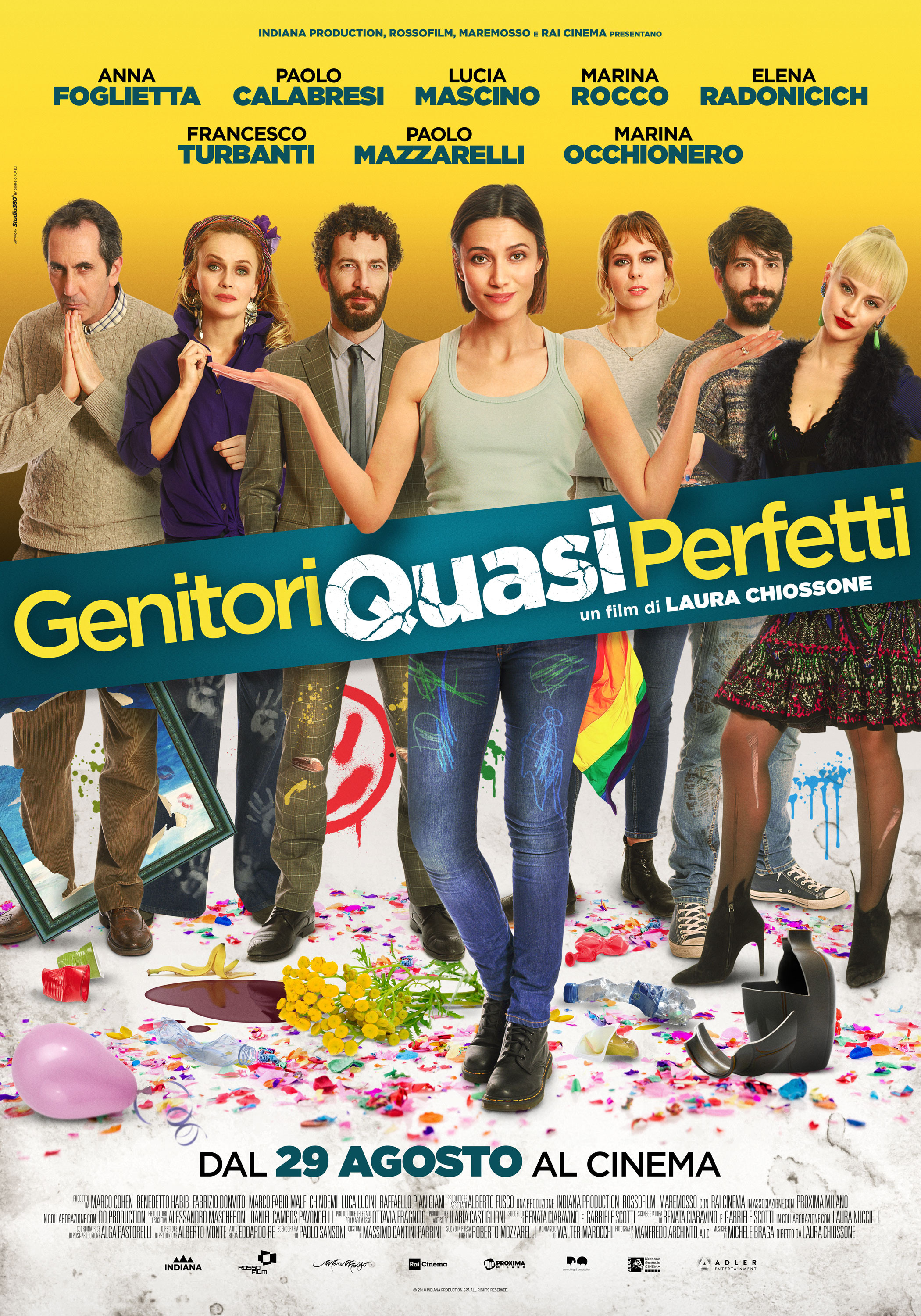 Mega Sized Movie Poster Image for Genitori quasi perfetti 