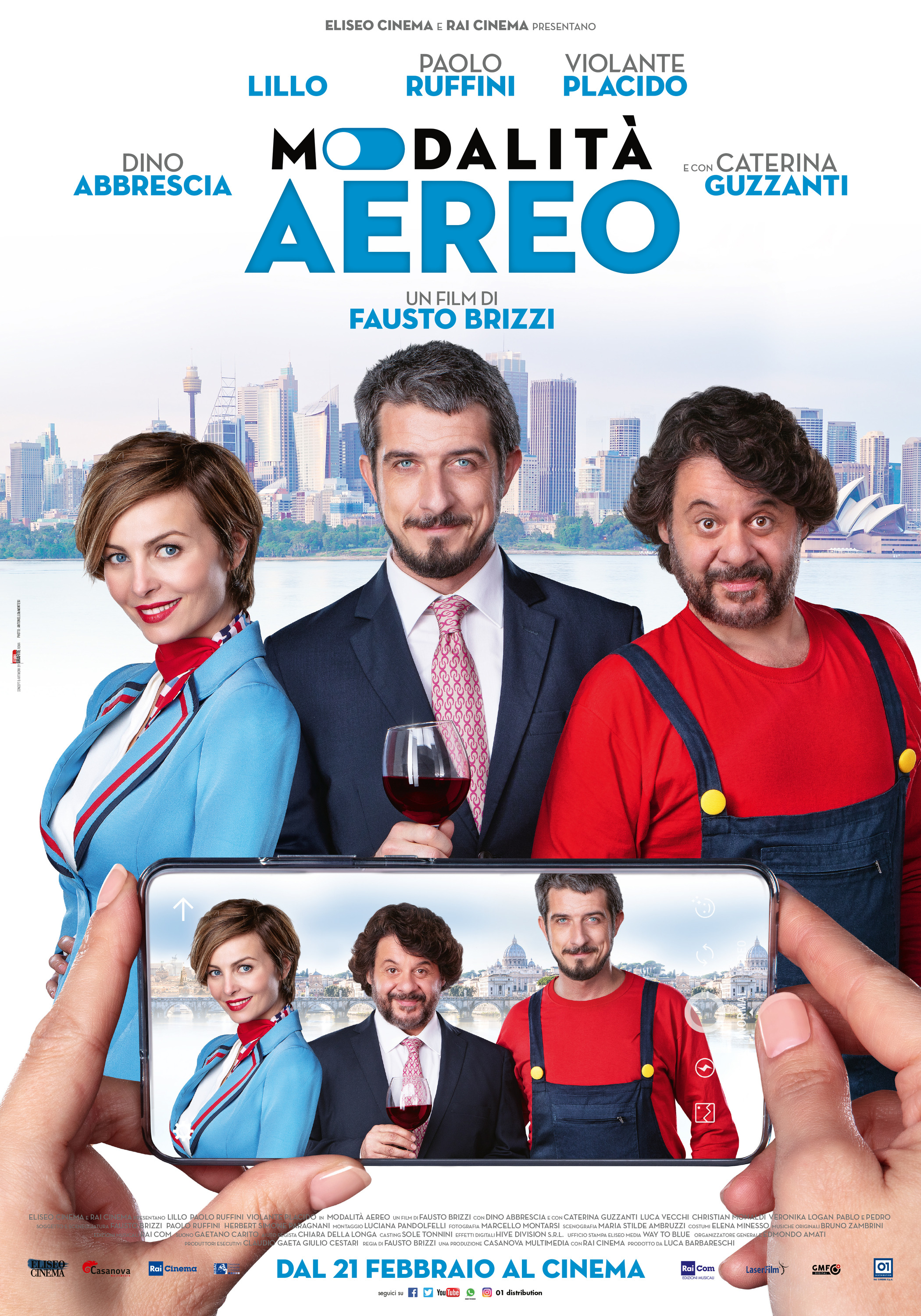 Mega Sized Movie Poster Image for Modalità aereo (#2 of 2)