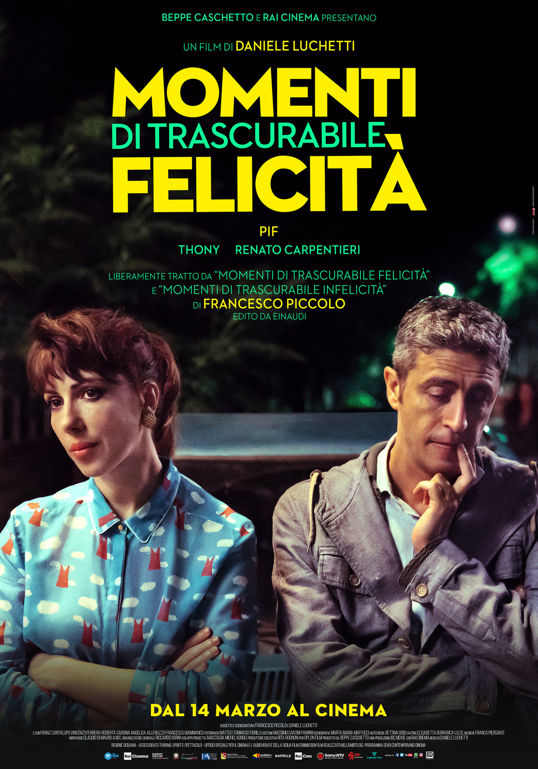 Extra Large Movie Poster Image for Momenti di Trascurabile Felicità (#1 of 2)