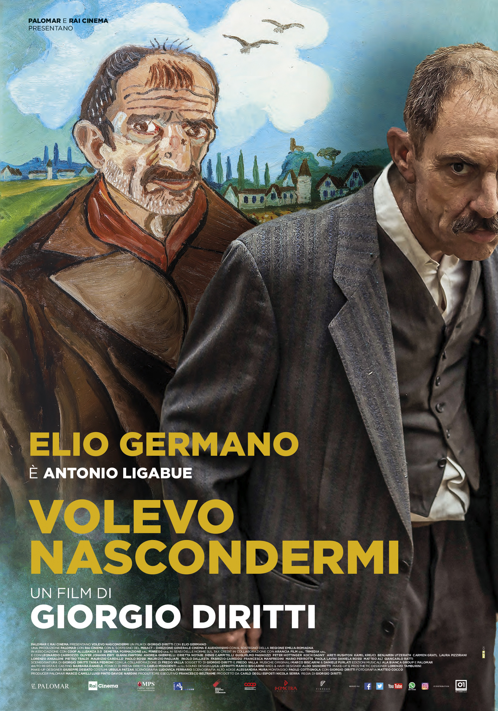 Mega Sized Movie Poster Image for Volevo nascondermi 