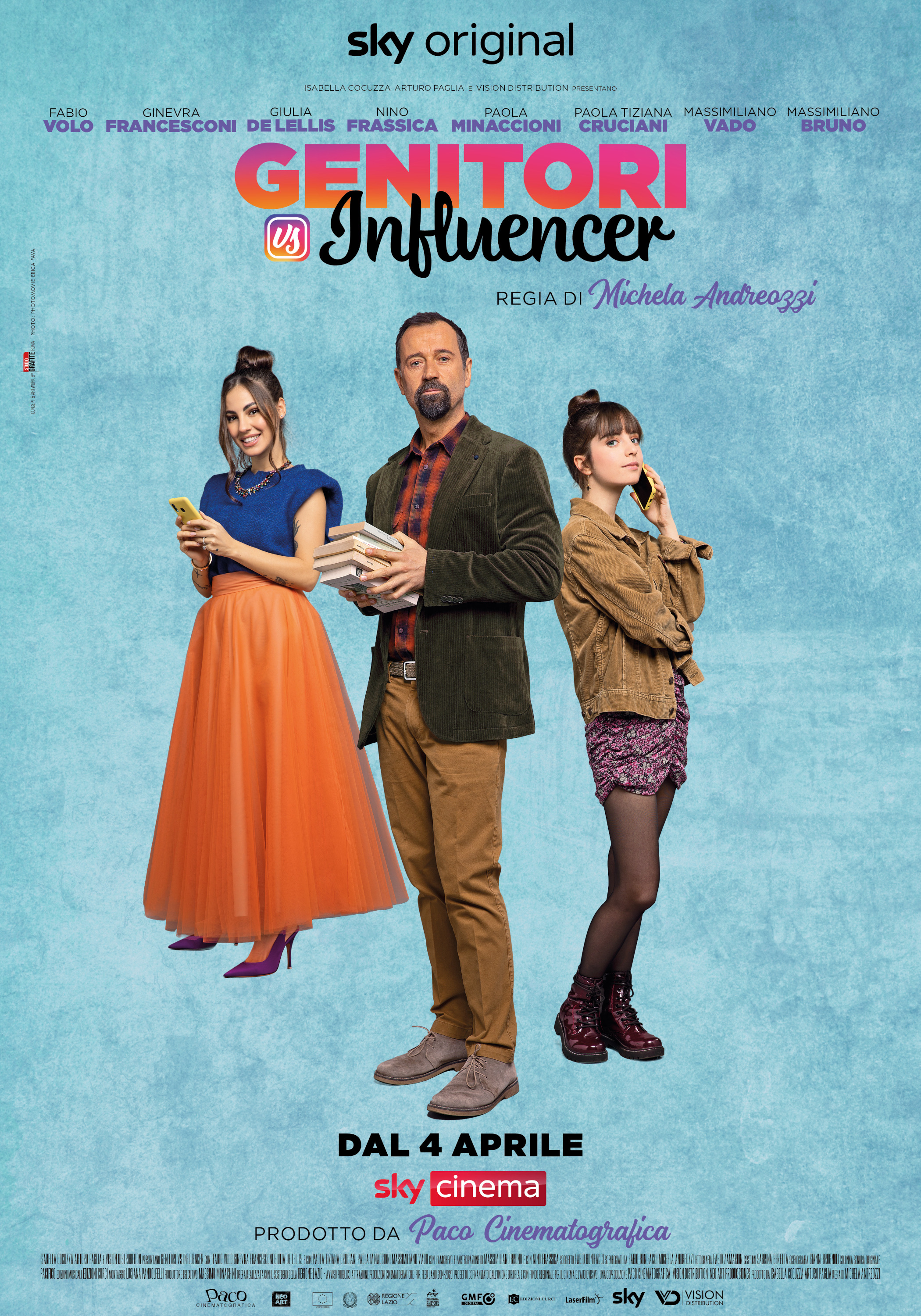 Mega Sized Movie Poster Image for Genitori vs Influencer (#3 of 3)